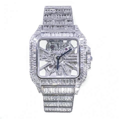 cartier watches skeleton|cartier skeleton bust down.